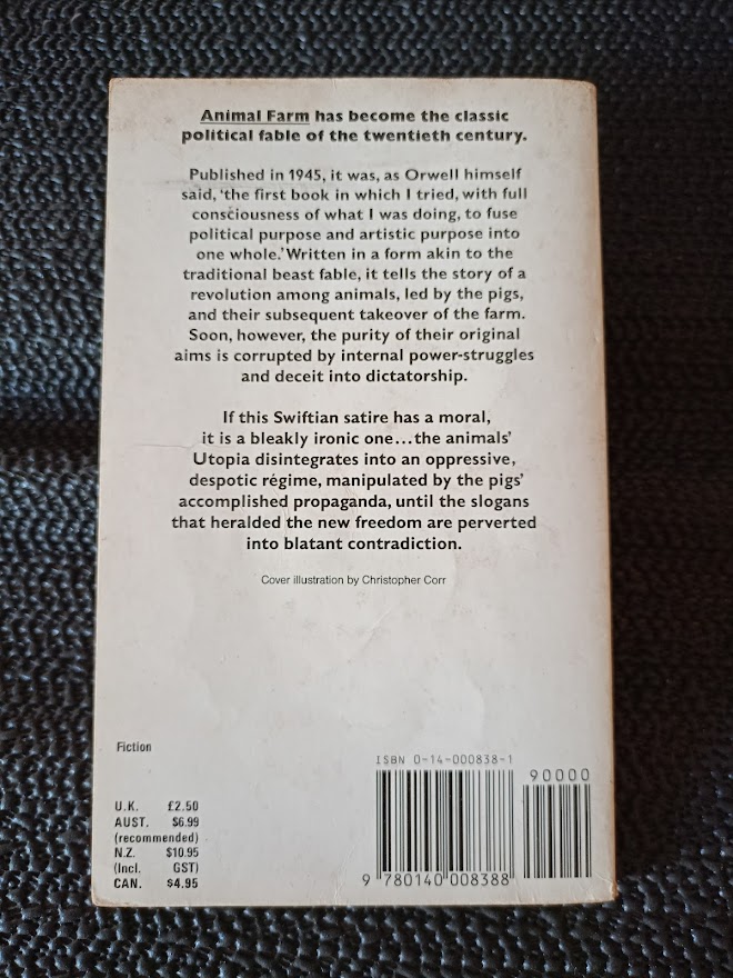 ANIMAL FARM - GEORGE ORWELL.