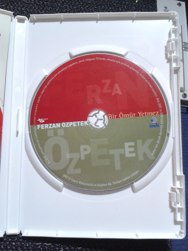 FERZAN ÖZPETEK * BİR ÖMÜR YETMEZ. DVD..