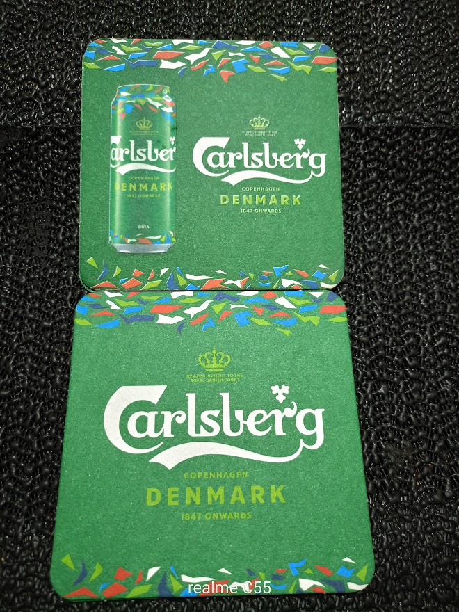 CARLSBERG BARDAK ALTLIĞI. SIFIR ÜRÜN. KOLEKSİYONLUK.