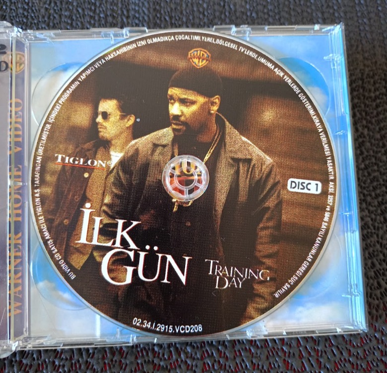 İLK GÜN - TRAINING DAY VCD FİLM..Denzel WASHINGTON - Ethan HAWKE