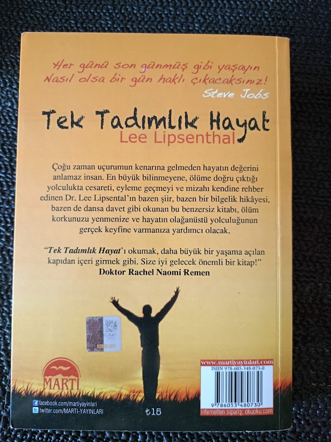 TEK TADIMLIK HAYAT. GERÇEK BİR YAŞAM ÖYKÜSÜ.