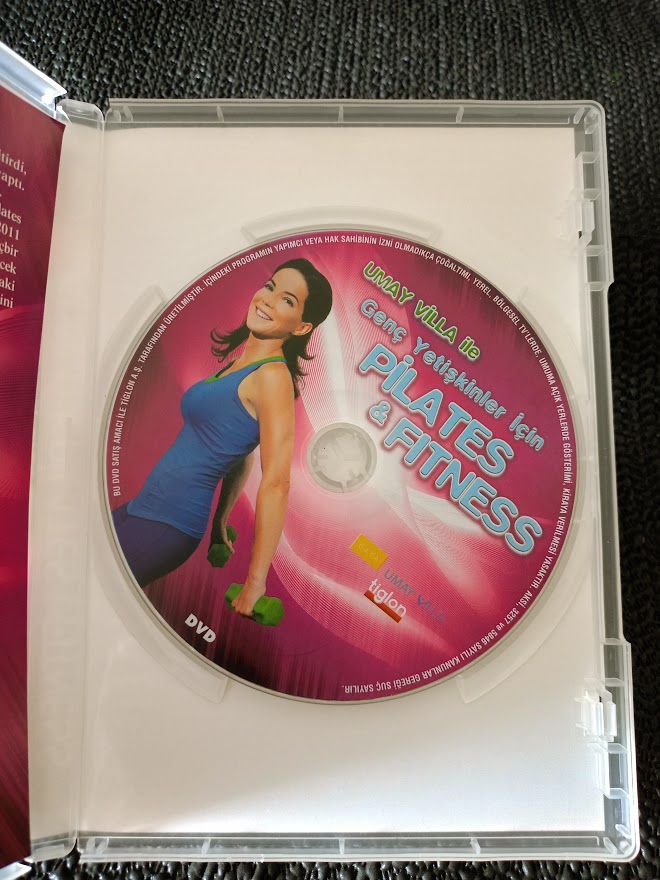 UMAY VİLLA İLE PİLATES ve FİTNESS. ÜÇ DVD TEK FİYAT.