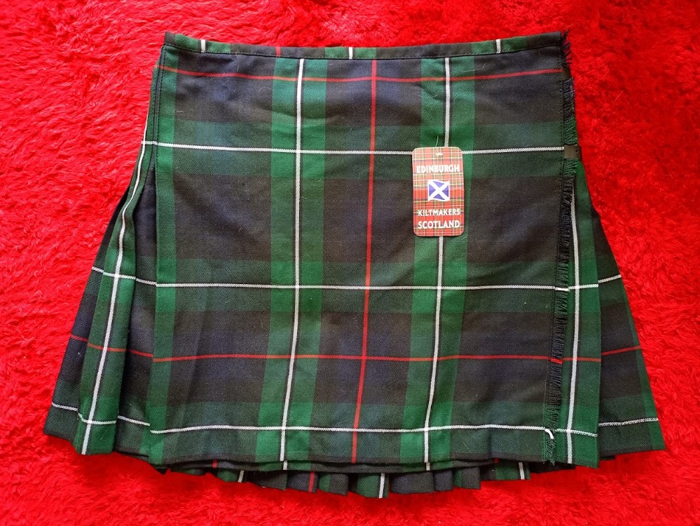 ORJİNAL GELENEKSEK İSKOÇ ETEĞİ. KILT. KOLEKSİYONLUK.