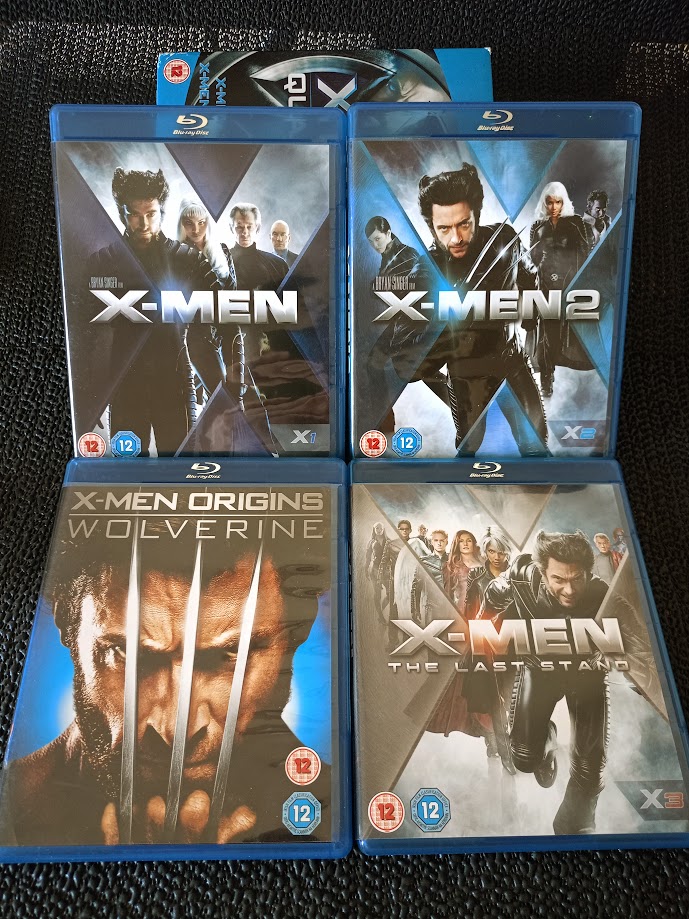 X-MEN QUADRILOGY BOX SET ORJİNAL KUTUSUNDA 4 + 1 - BLU-RAY.