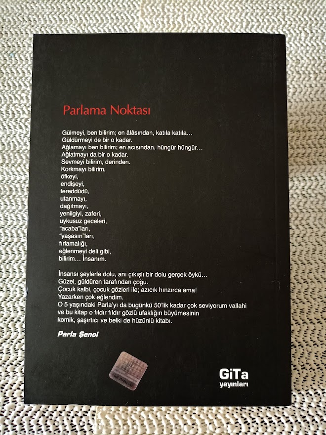 PARLAMA NOKTASI. PARLA ŞENOL ISLAK İMZALI..