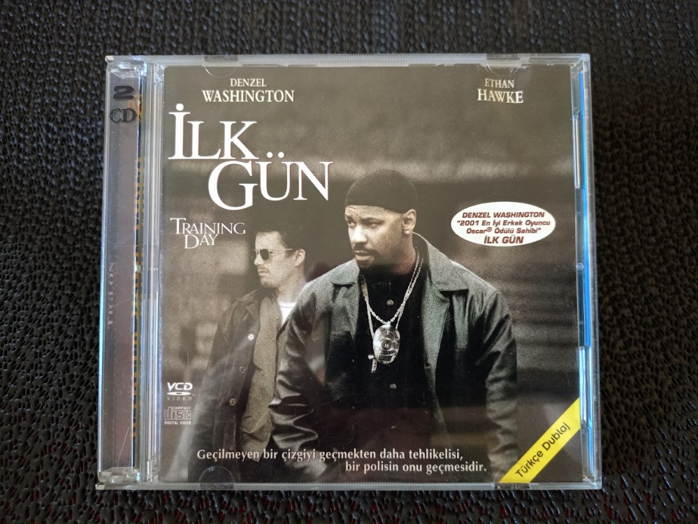 İLK GÜN - TRAINING DAY VCD FİLM..Denzel WASHINGTON - Ethan HAWKE