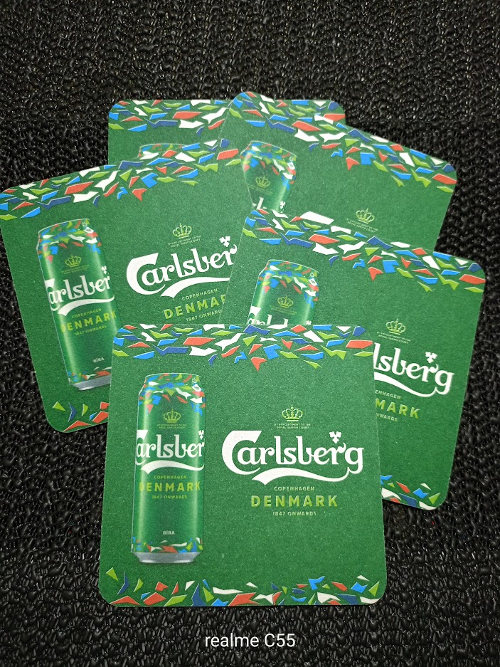 CARLSBERG BARDAK ALTLIĞI. SIFIR ÜRÜN. KOLEKSİYONLUK.