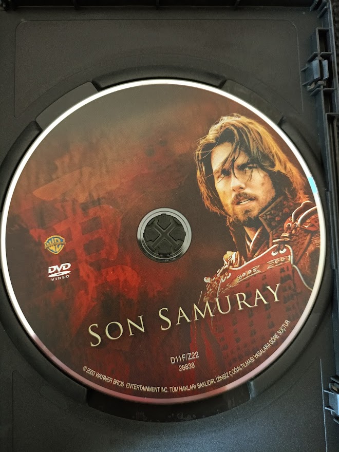 TOM CRUISE  - THE LAST SAMURAI - SON SAMURAY - DVD.
