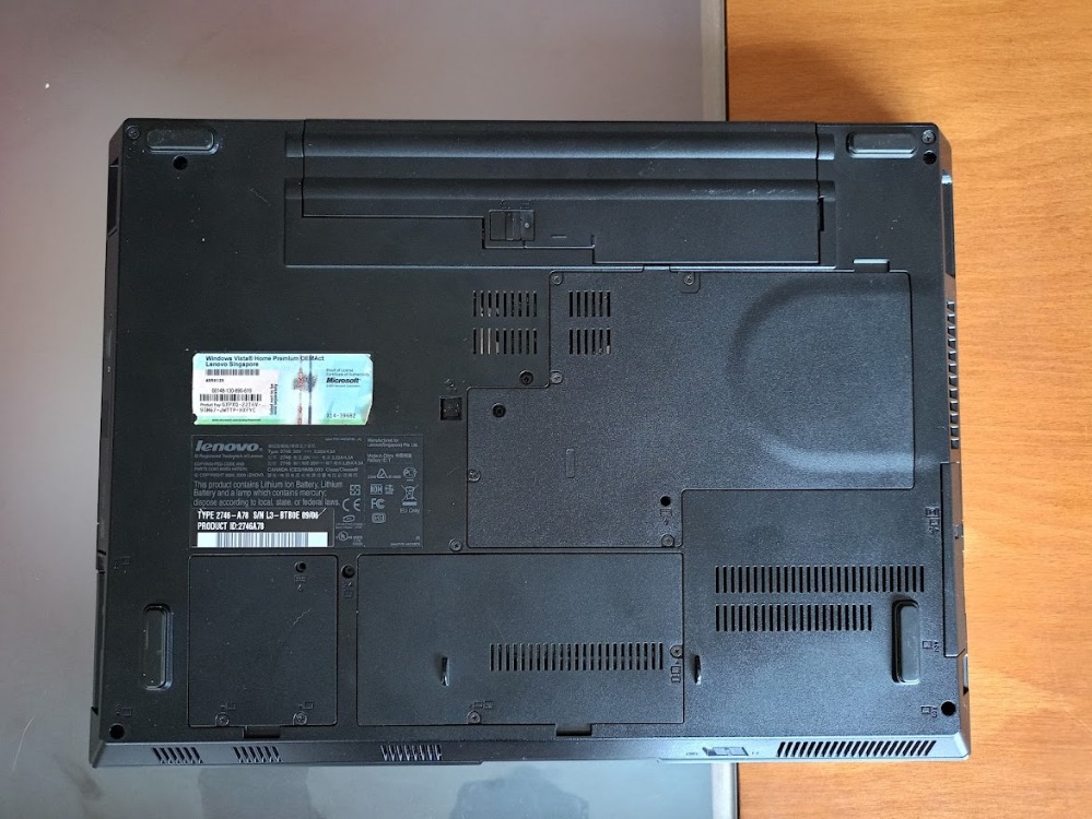 Lenovo Thinkpad SL500 Notebook. Arızalı.
