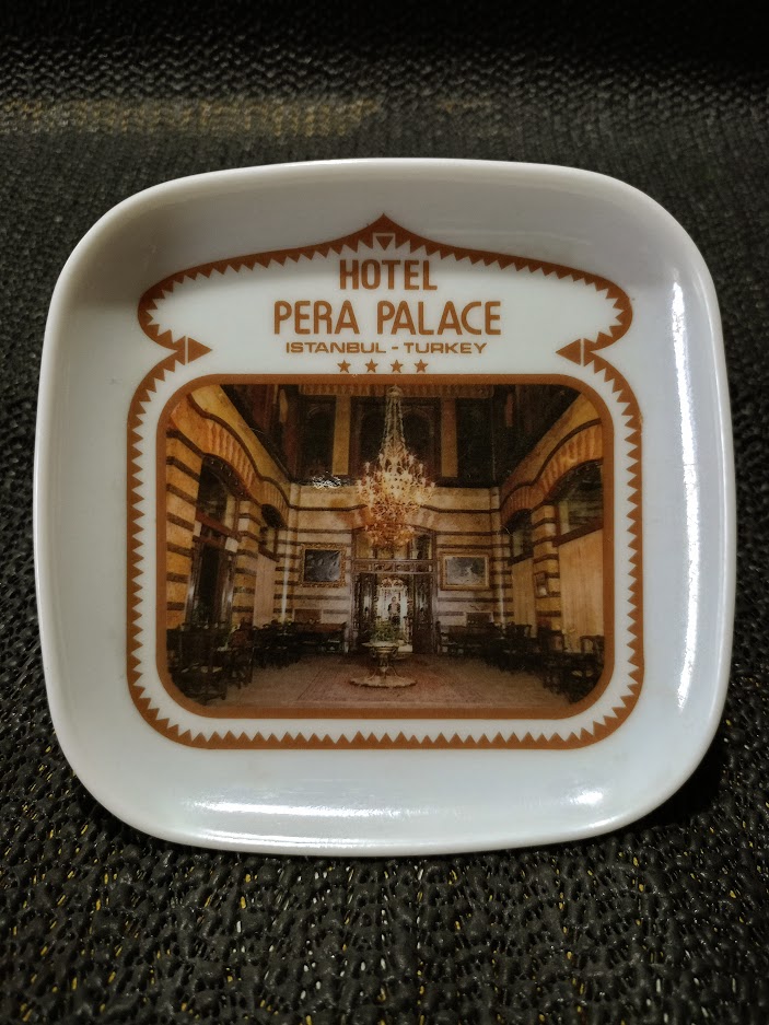 PERA PALACE HOTEL MELAMİN TABAK. ÇOK NADİR.