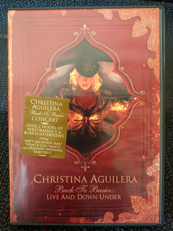 CHRISTINA AGUILERA - BACK TO BASICS LIVE AND DOWN UNDER KONSER DVD