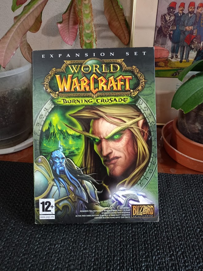 WORLD of WARCRAFT - THE BURNING CRUSADE - EXPANSION SET. KOLEKSİYONLUK . 4DISK SET.