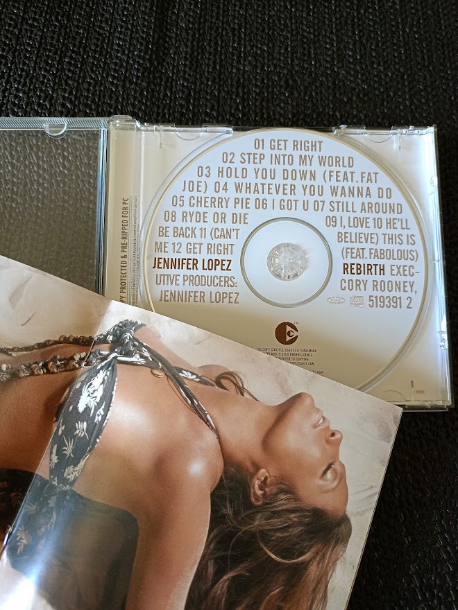 JENNIFER LOPEZ - REBIRTH CD ALBÜM..