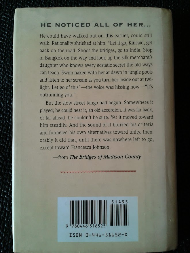 THE BRIDGES OF MADISON COUNTY.