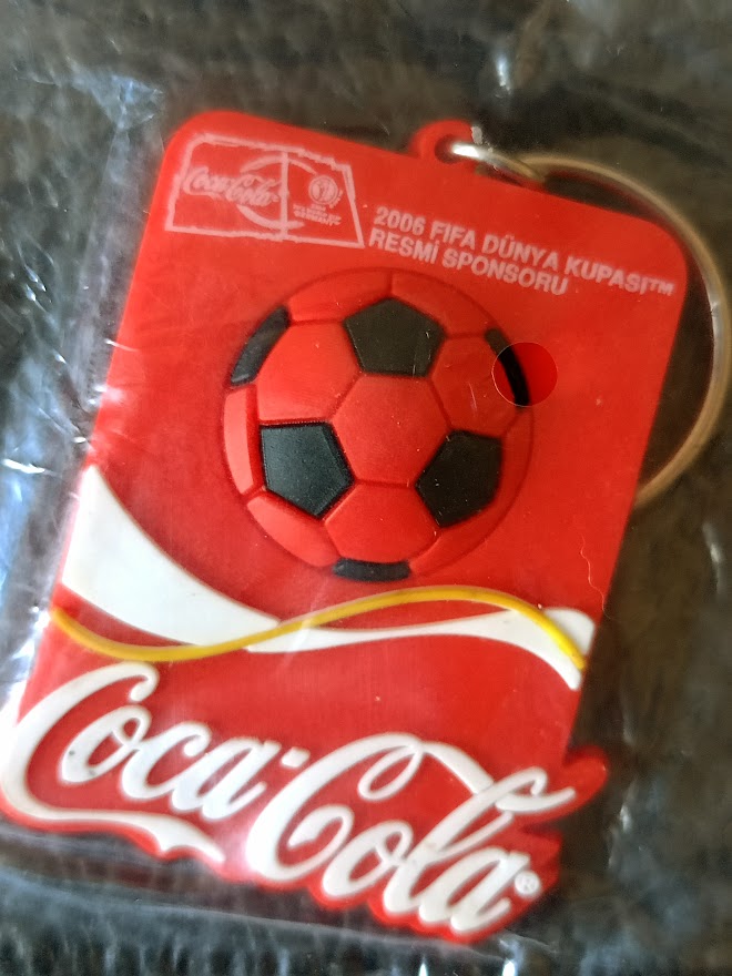 COCA COLA 2006 FİFA DÜNYA KUPASI ANAHTARLIK.