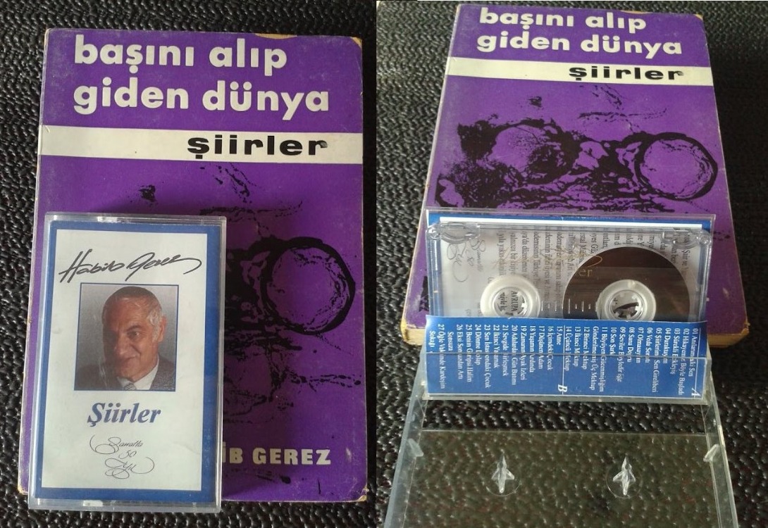 BAŞINI ALIP GİDEN DÜNYA ŞİİRLER J. HABİB GEREZ. (İMZALI) 