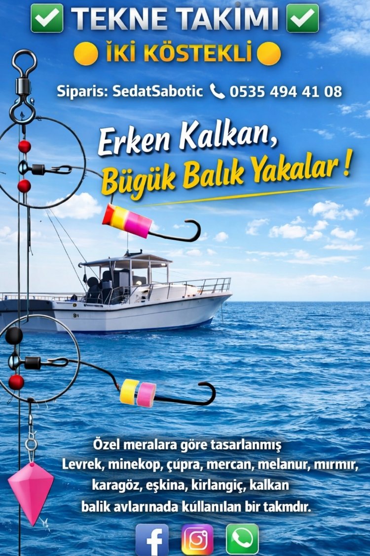 ✅ TEKNE TAKIMI ✅
İKİ KÖSTEKLİ