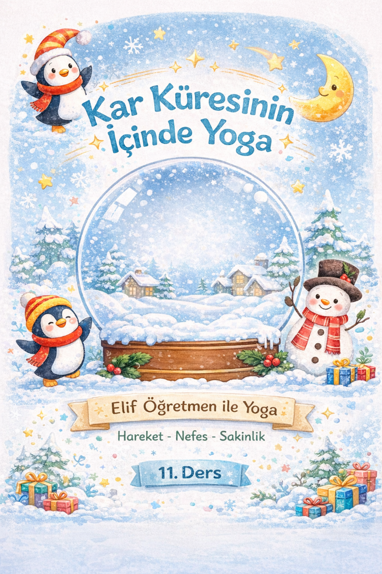 Çocuk Yogası 11. Ders – Kar Küresinin İçine Yolculuk