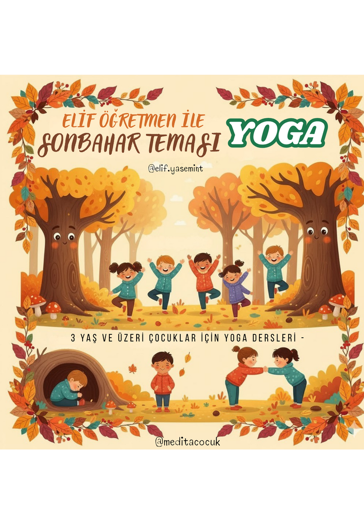 3+ Yaş Olina Yoga | SONBAHAR TEMA