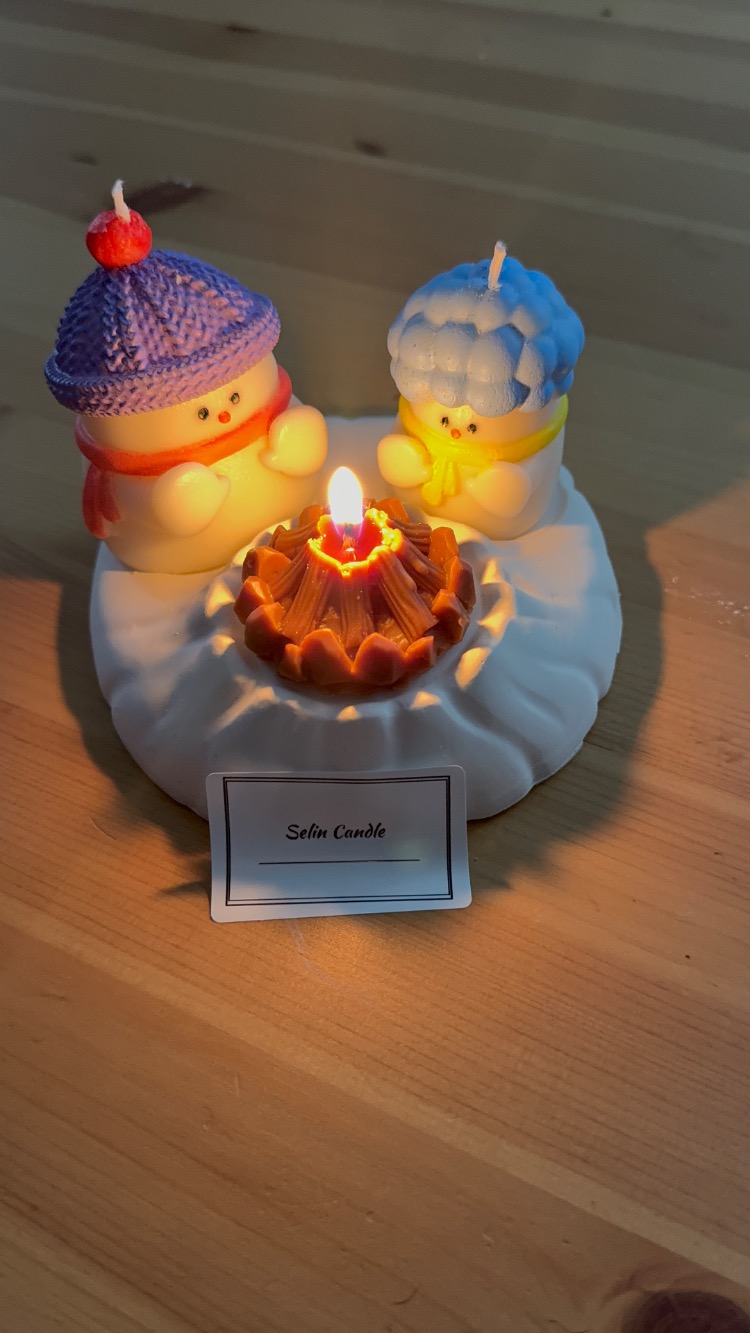 Kış Masalı Mum Seti ⛄️ 