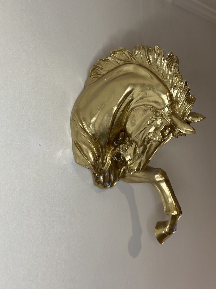 Gold Duvar At Heykel