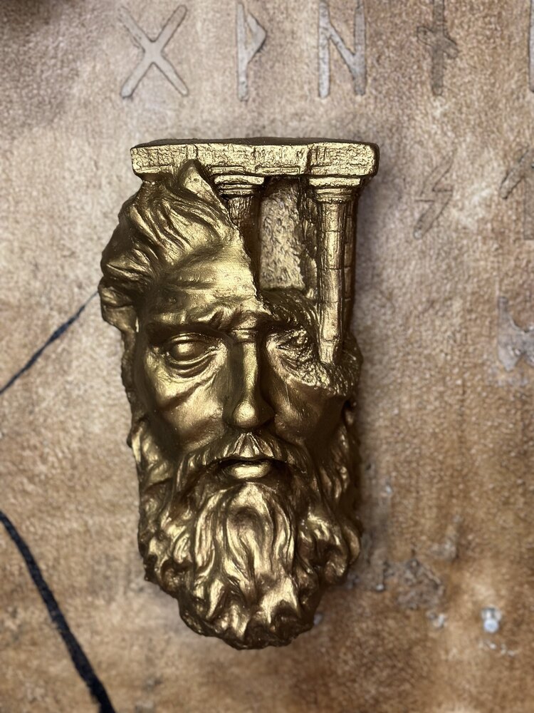 Olimpos Zeus Duvar Heykeli