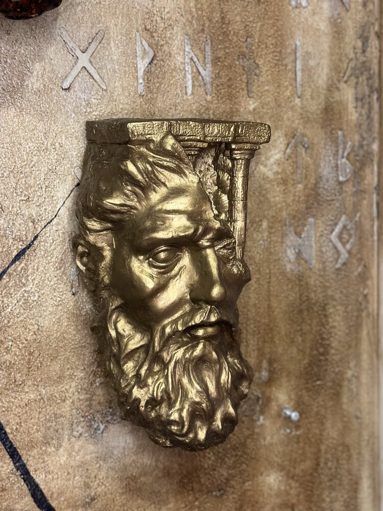 Olimpos Zeus Duvar Heykeli