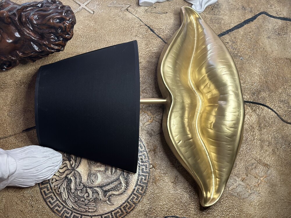 Gold Dudak Abajur