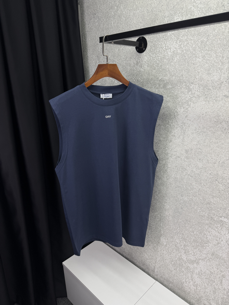 OFF WHİTE Premium Sıfır Kol T-shirt 