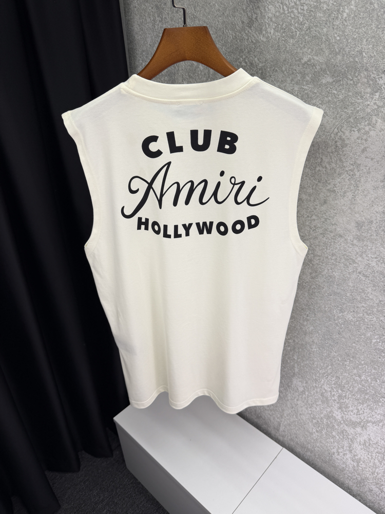 AMIRI Premium Sıfır Kol T-shirt 