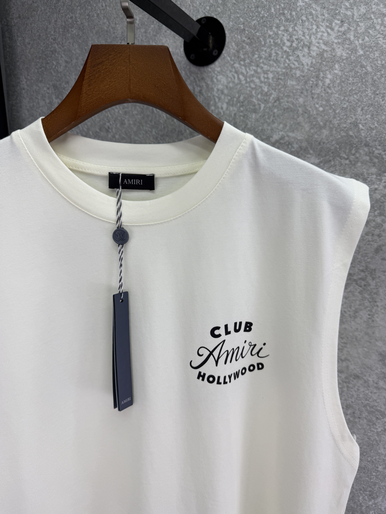 AMIRI Premium Sıfır Kol T-shirt 