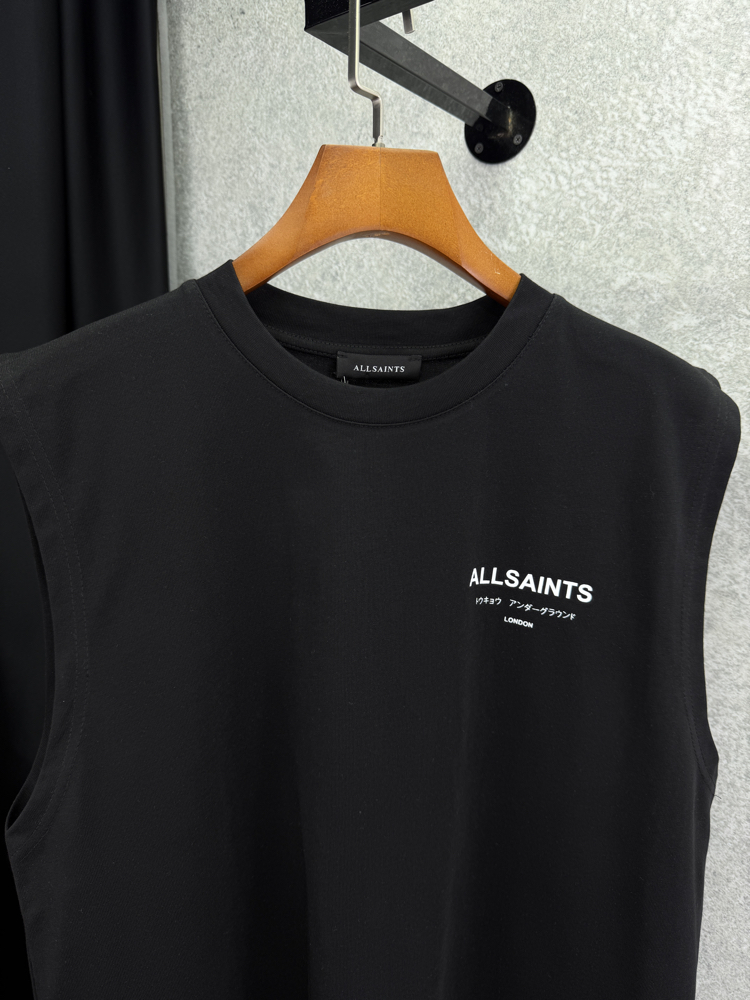 ALL SAINTS Premium Sıfır Kol T-shirt 