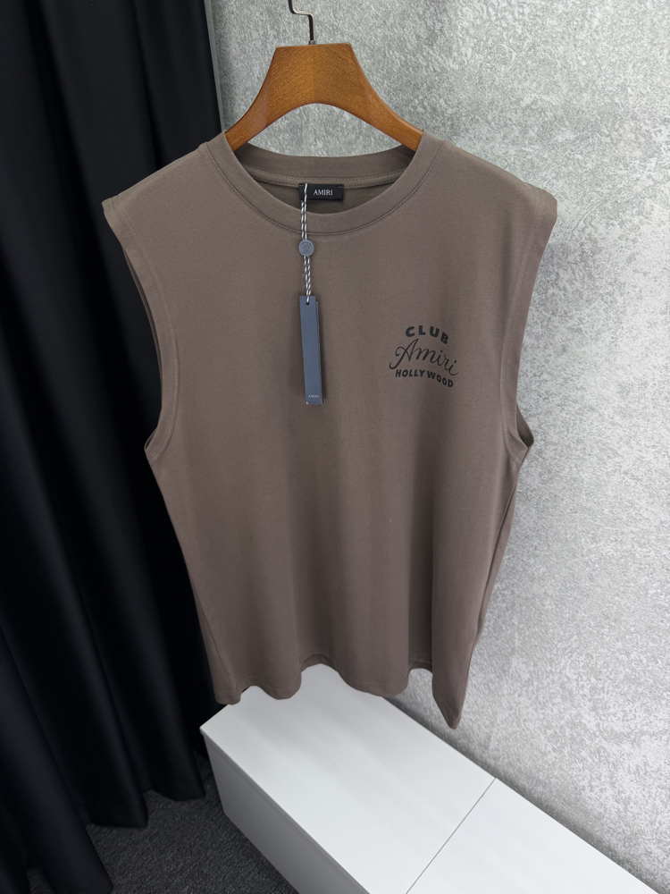 AMIRI Premium Sıfır Kol T-shirt 