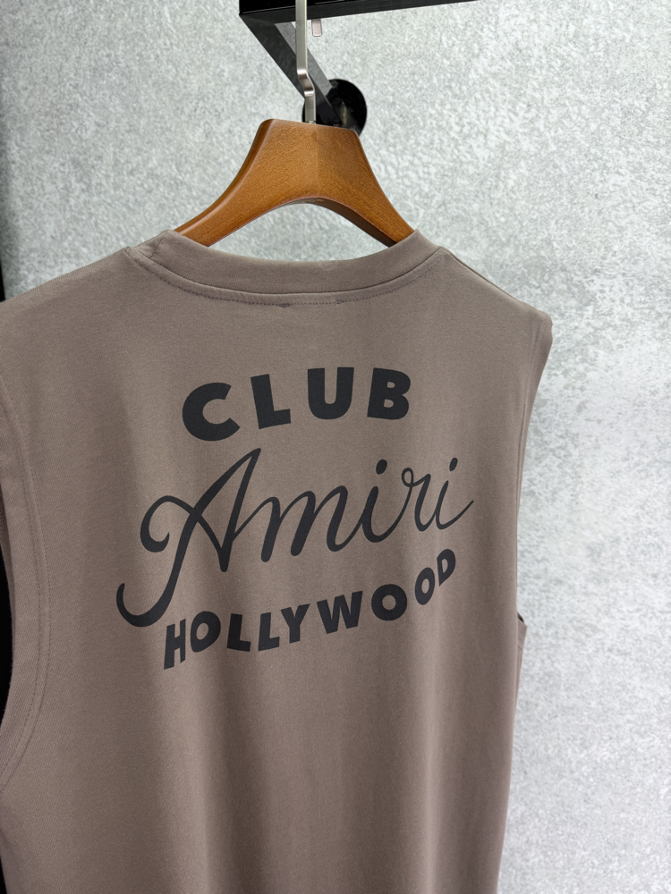 AMIRI Premium Sıfır Kol T-shirt 