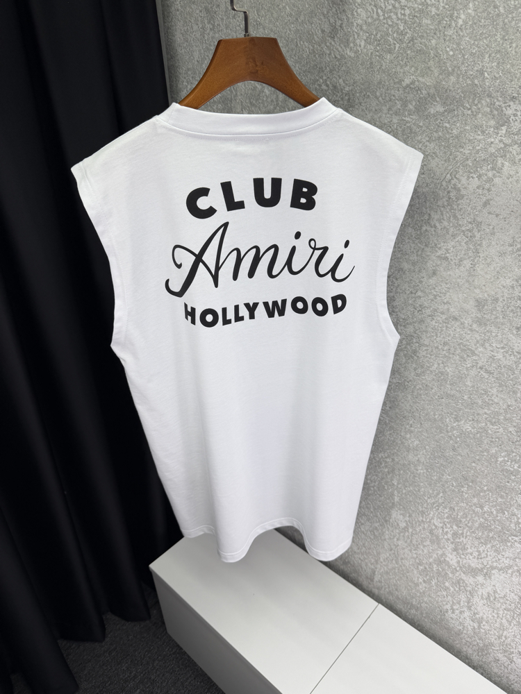 AMIRI Premium Sıfır Kol T-shirt 