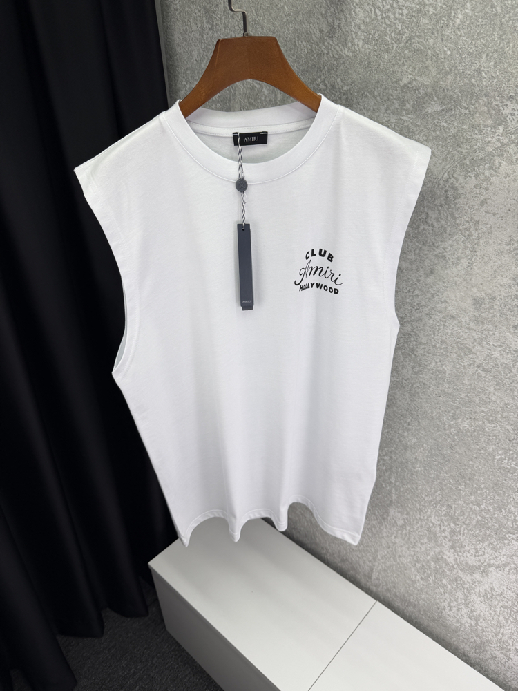 AMIRI Premium Sıfır Kol T-shirt 