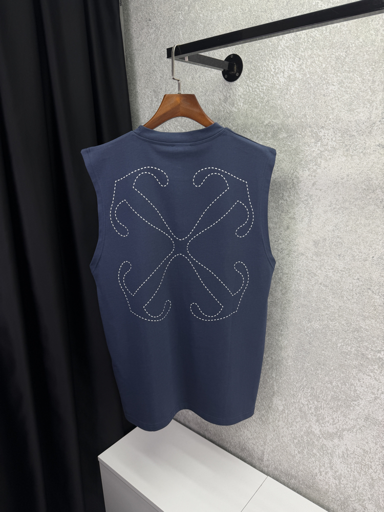 OFF WHİTE Premium Sıfır Kol T-shirt 