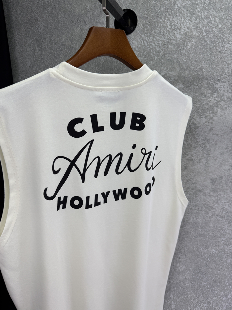 AMIRI Premium Sıfır Kol T-shirt 