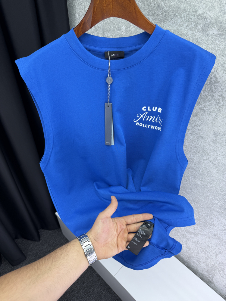 AMIRI Premium Sıfır Kol T-shirt 