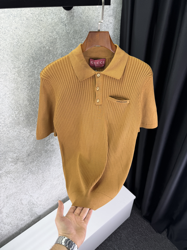 GUCCİ Premium Yakalı T-shirt
