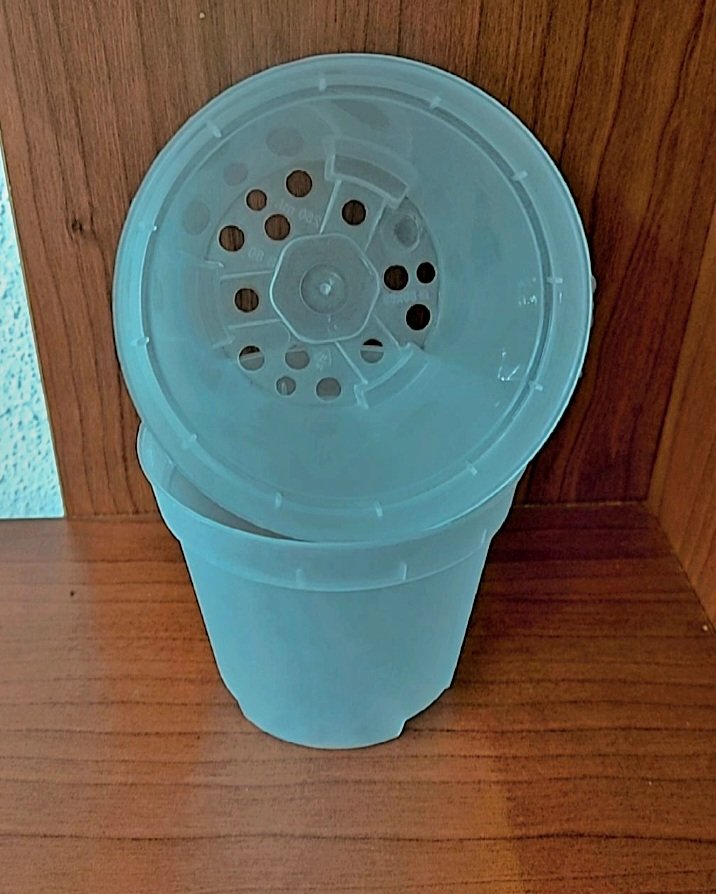 8 CMLİK ŞEFFAF SAKSI /250 ML