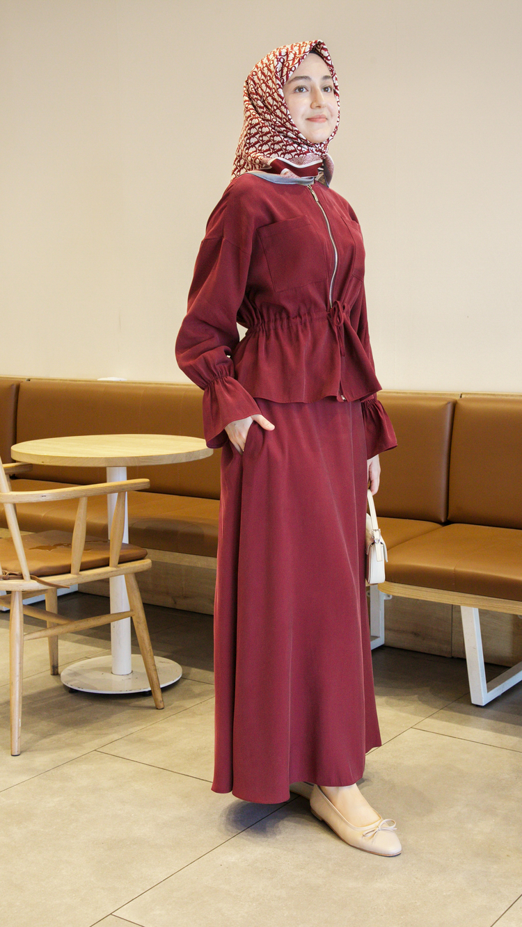 Alya Etekli Takım | Bordo 