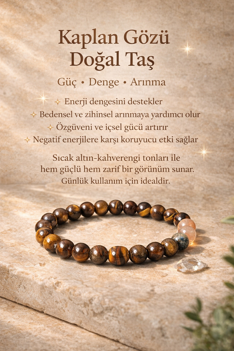 KAPLANGÖZÜ DOĞAL TAŞ BİLEKLİK