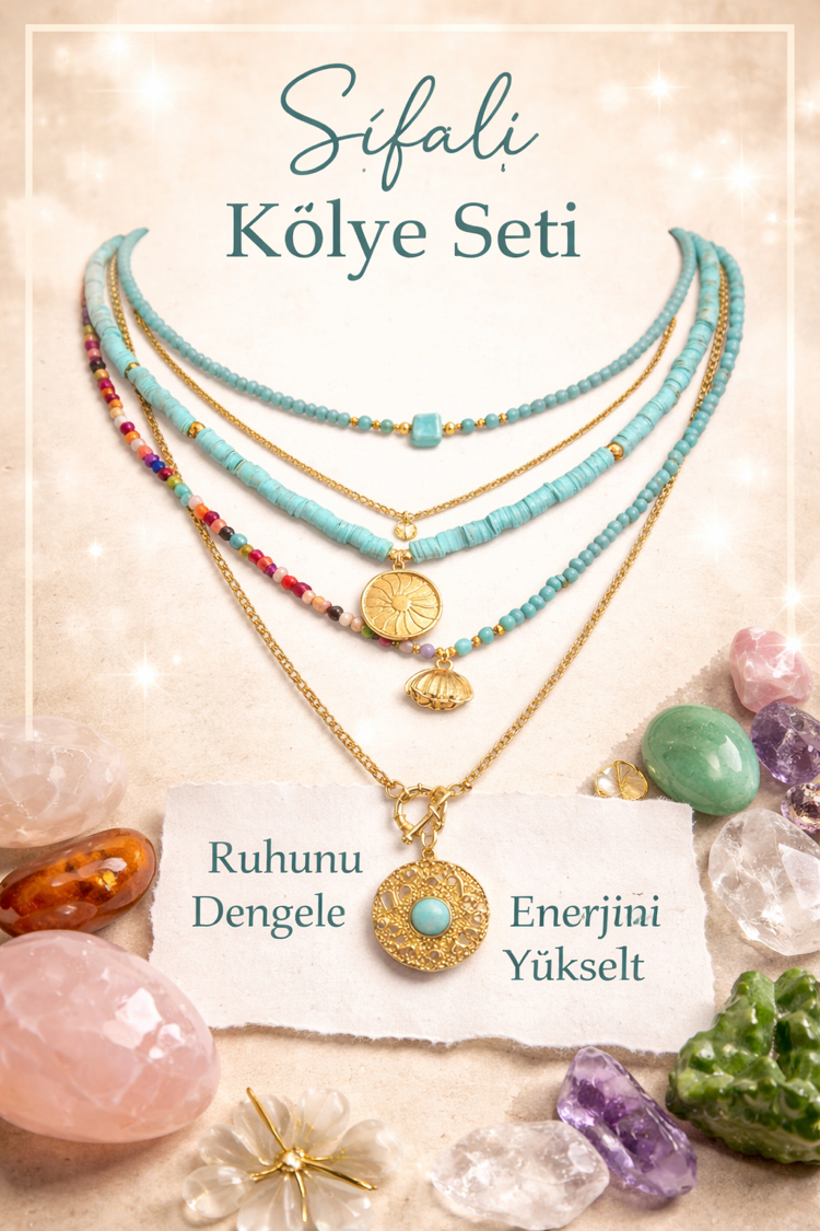ŞİFA KOLYESİ SU YEŞİLİ