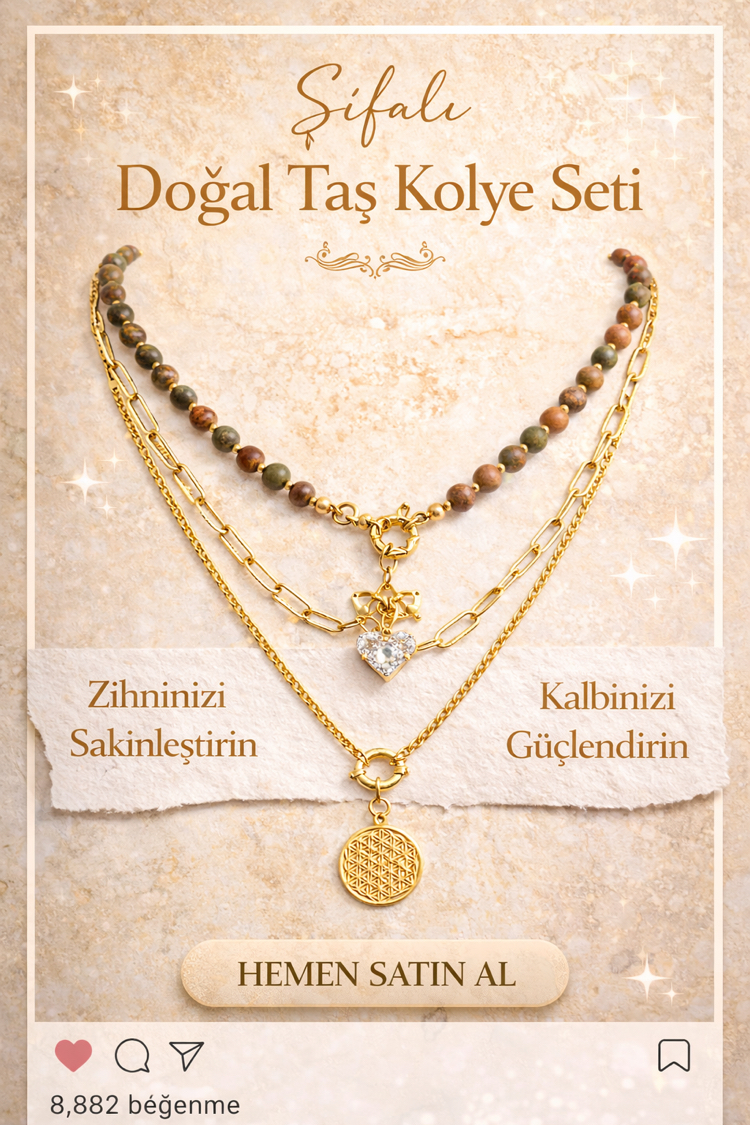 ŞİFA ENERJİ KOLYE