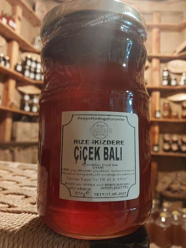RİZE-İKİZDERE ÇİÇEK BALI 850g