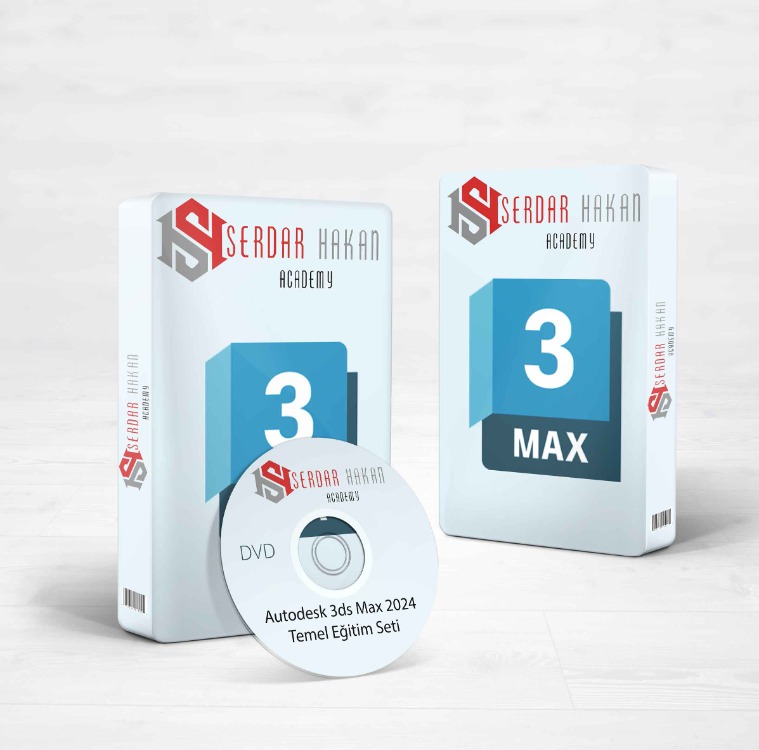 Autodesk 3ds Max 2024 Temel Eğitim Seti