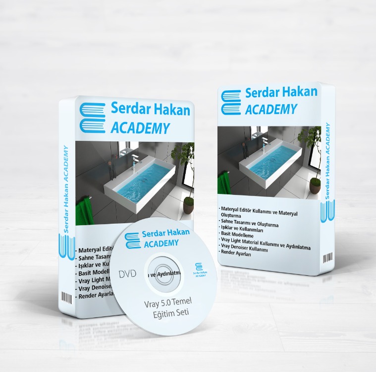 Vray 5.0 Temel Eğitim Seti