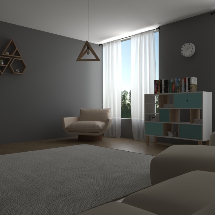 3ds Max 2025 ve Vray 7 Render Oturma Odası Tasarım Eğitim Seti