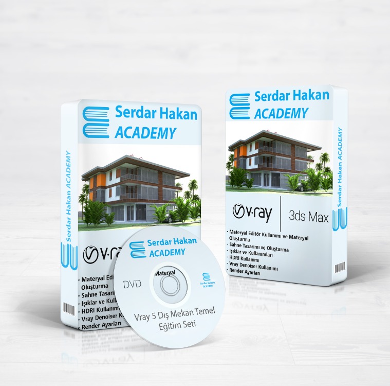 Vray 5.0 Dış Mekan Eğitim Seti